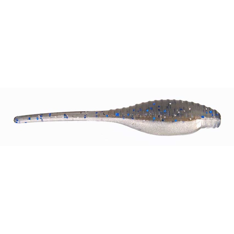 Bass A Pro Tiny Shad 2" 15ct Blue Thunder