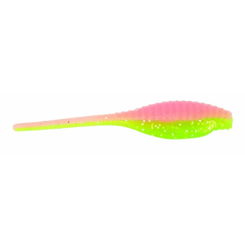 Bass A Pro Tiny Shad 2" 15ct Electric Chicken