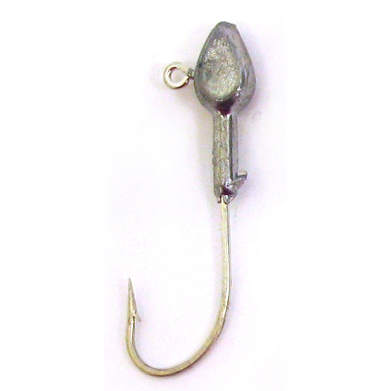 Eagle Claw Jig Head 3/8 25ct Unpainted