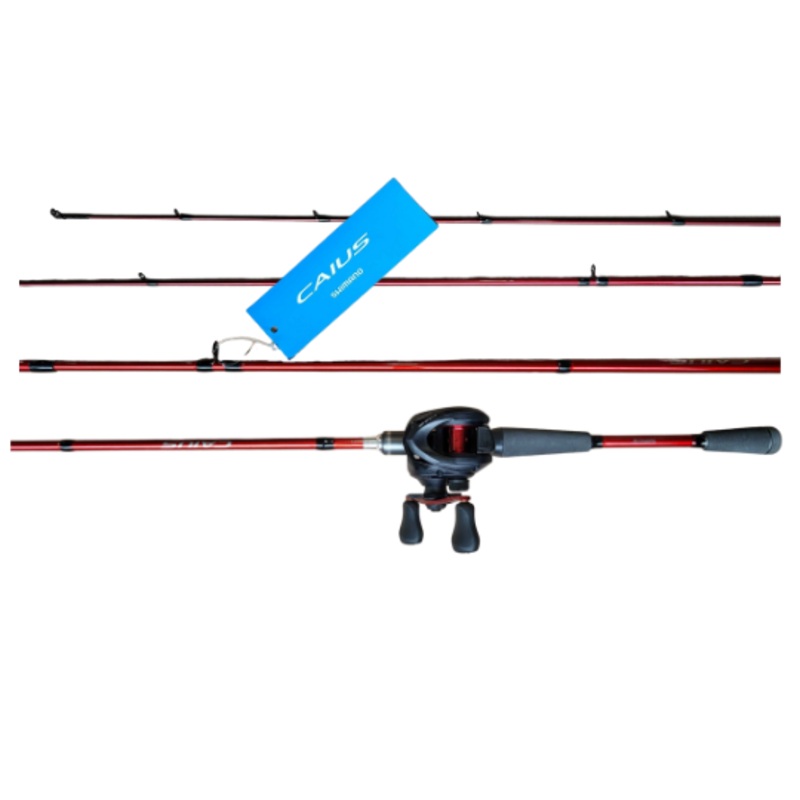 Shimano  Caius 151HG Lefthanded Baitcast Combo 6'10" 2pc