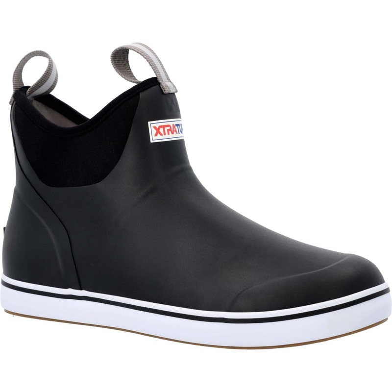 Xtratuf Men's Black Men's 6 in Ankle Deck Boot Size 13