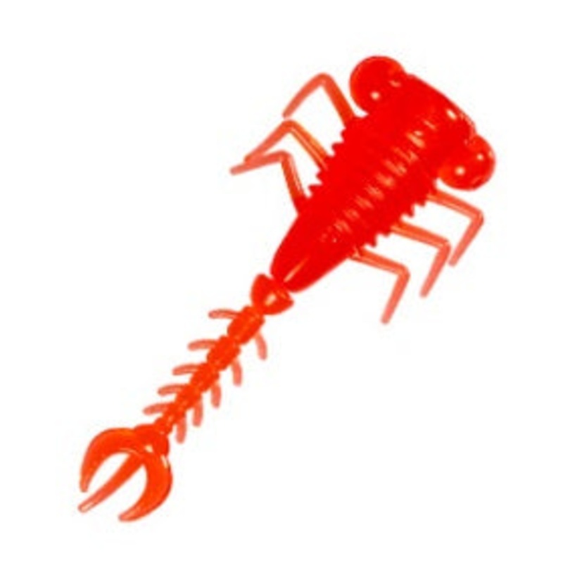 Z-MAN LARVAZ 1.75" RED 8 PACK
