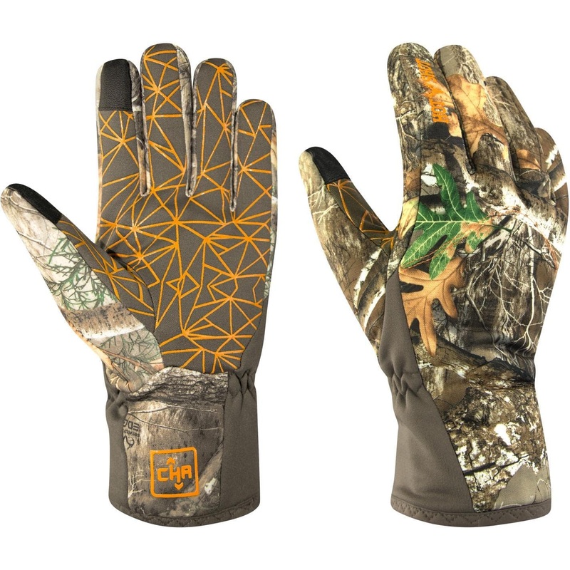 Hot Shot Men's ThermalCHR Stretch Fleece Touch Gloves Medium