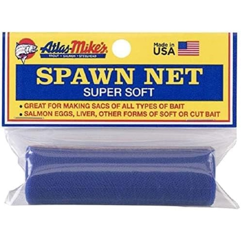 Atlas-Mike's 55049 Spawn Net 4" x 16' Roll Blue
