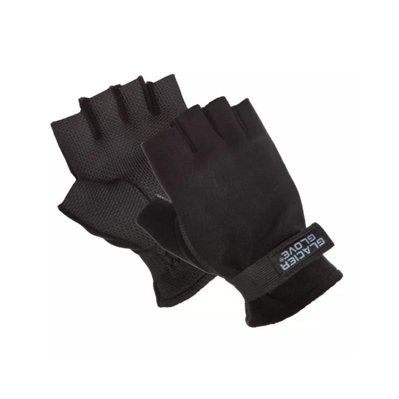 Glacier Glove Alaska River Fingerless Glove - Black