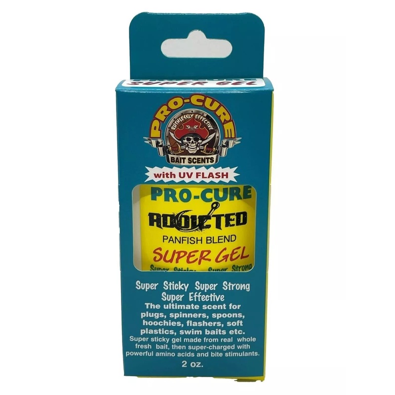 Pro-Cure Addicted Panfish Blend 2oz Super Gel Scent