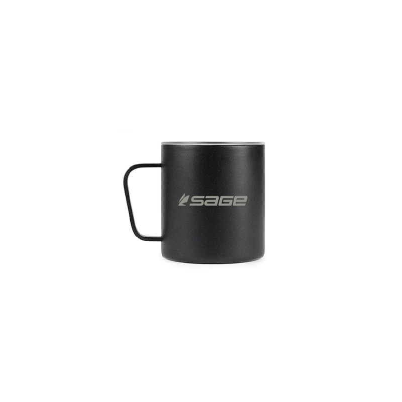 Sage Camp Cup Black - Logo