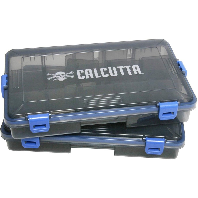 Calcutta Squall 3600 waterproof 4 latch tackle trays