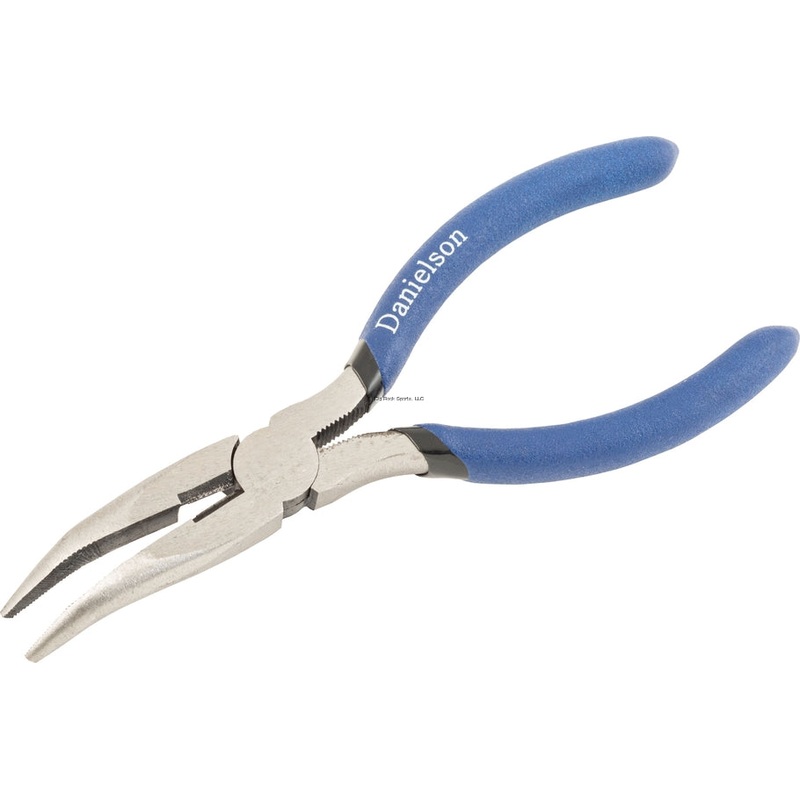 Danielson Pliers Hcarb Bent Nose 8"