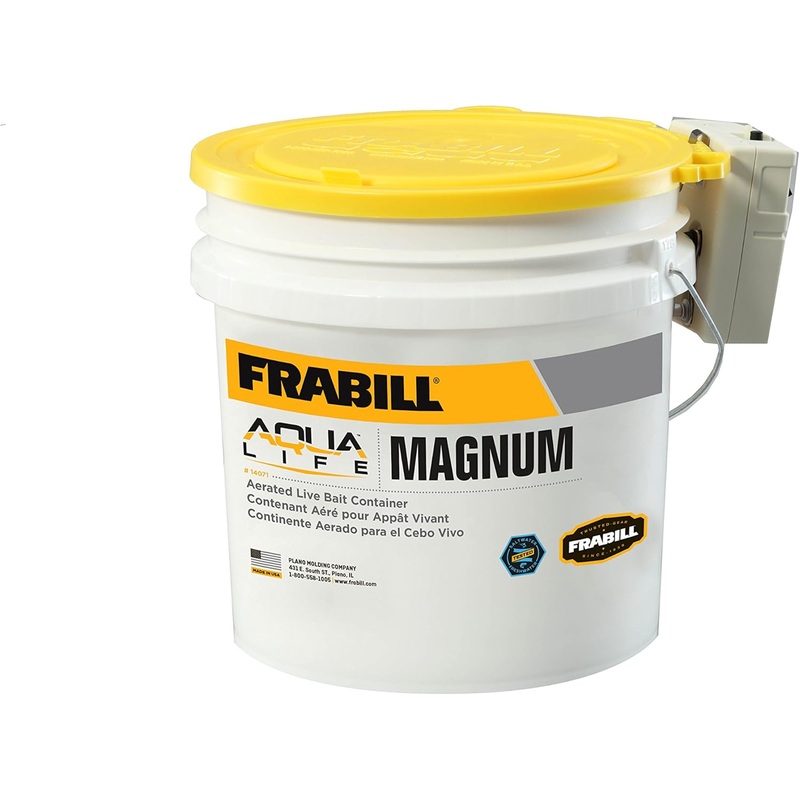 Frabill Magnum Bucket 4.25Gal w/Aerator (Replaces 1407)