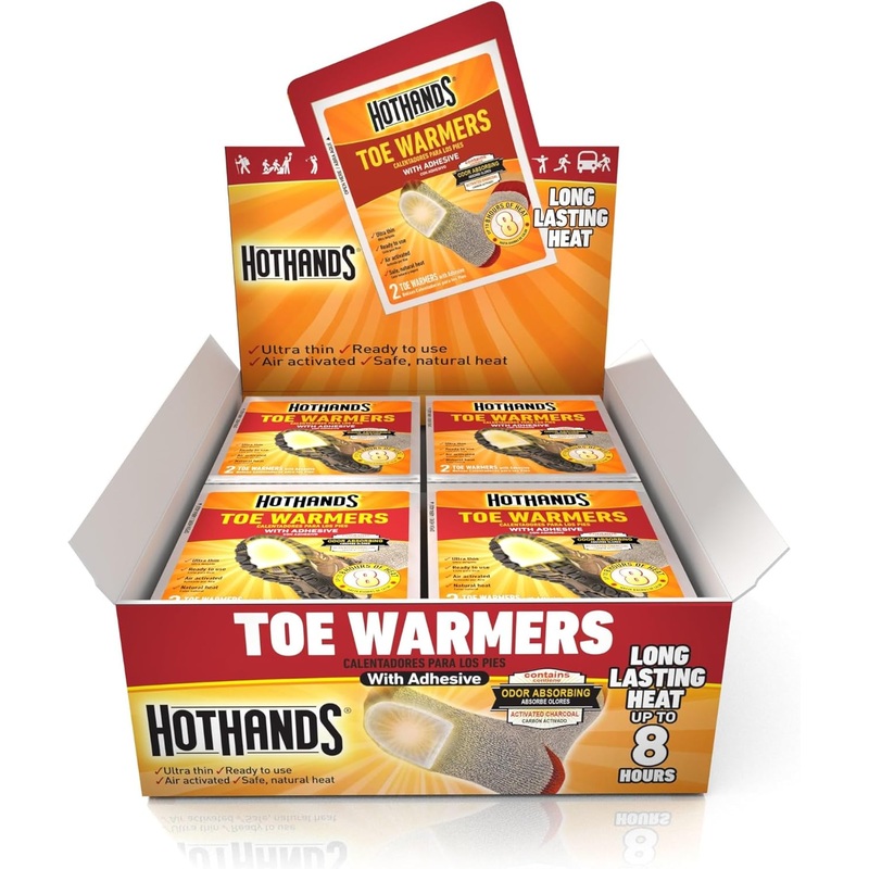 HotHands Tosti-Toes Toe Warmer 5Hrs of Heat 1ea