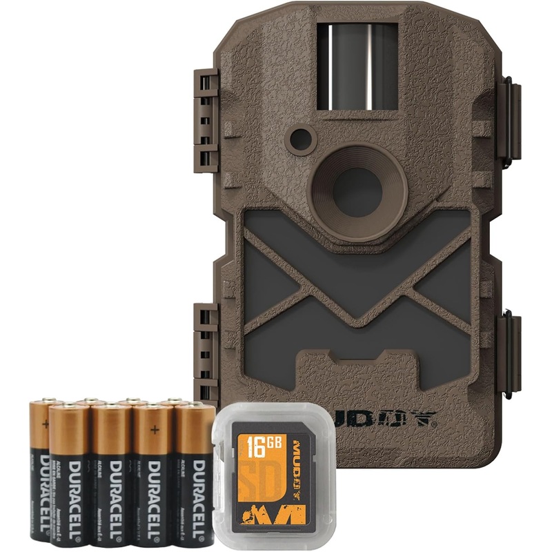 Muddy MUD-MTC100KX Camera Combo Batteries &16GB SD Card Incl,16 MP