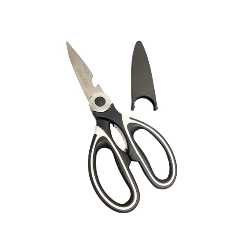 Ahern Tackle Crab Bait Scissors Shear, Black/White