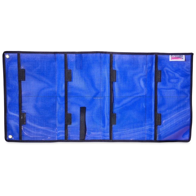 C&H Lure Case, 14.5 in x 28 in (36.8 cm x 71.1 cm), 8 Pocket