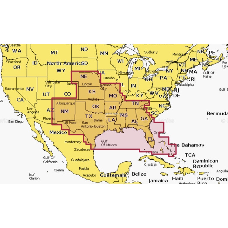 Garmin US006R U.S. South Electronic Chart