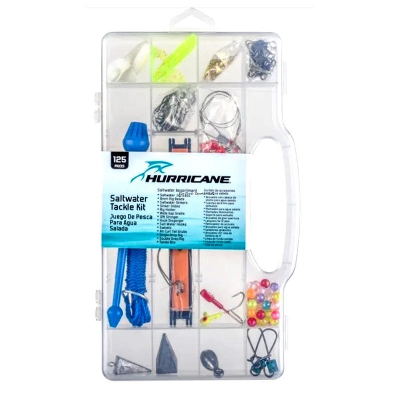 Hurricane 125 Piece Saltwater Tackle Assortment