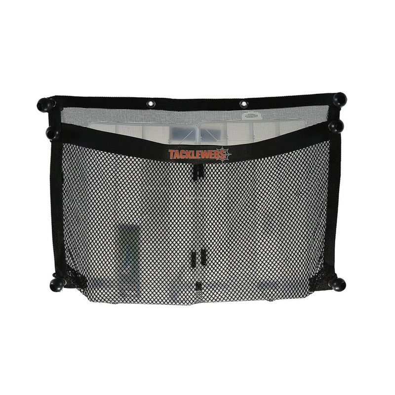 TackleWebs 24" Wide x 15" High Bungee TackleWebs Black
