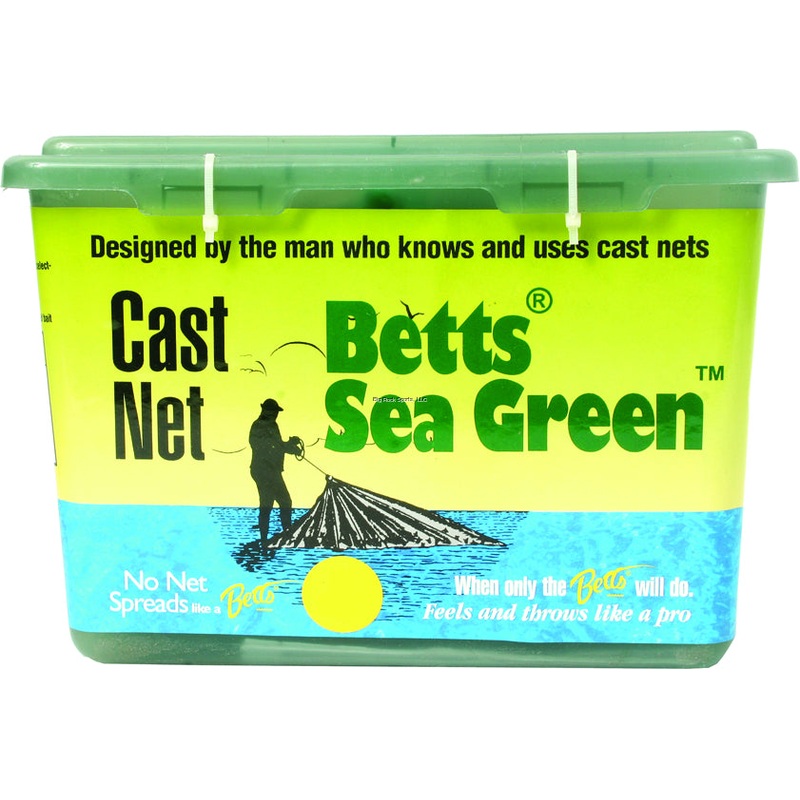 Betts Sea Green Mono Cast Net 5' 5/8" Mesh