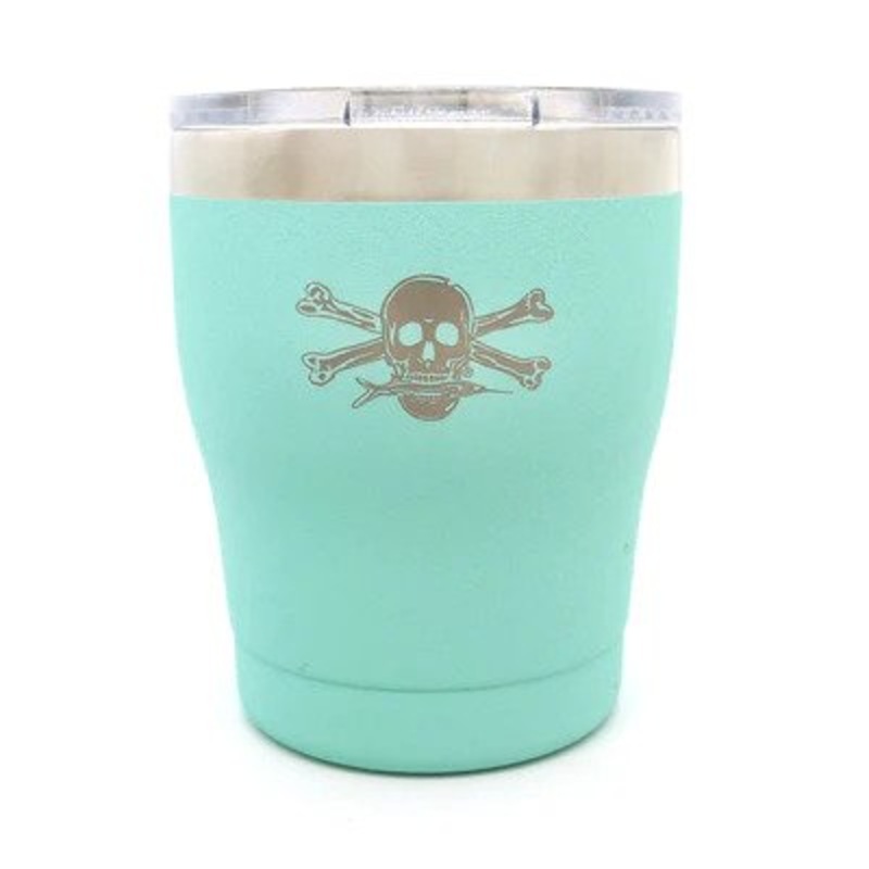 Calcutta Stainless Steel Double Wall Vacuum Seal Tumbler 10oz 2 pack w//lid Sea Foam