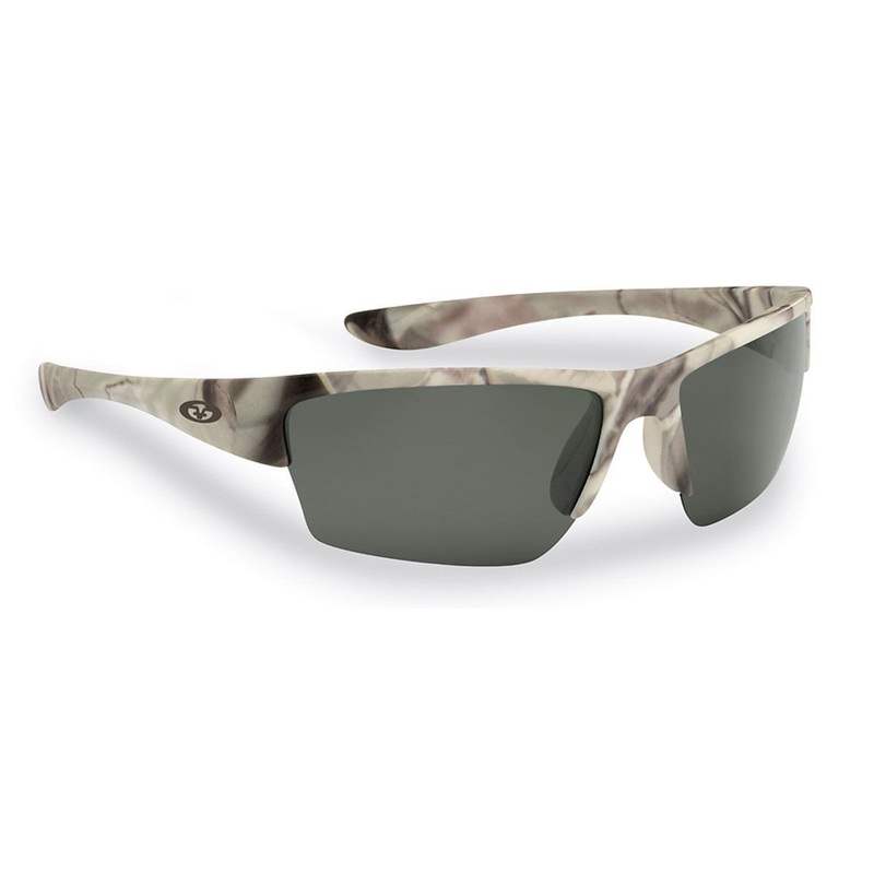 Flying Fisherman 7724CS Sunglasses Glades Matte Camo Smoke
