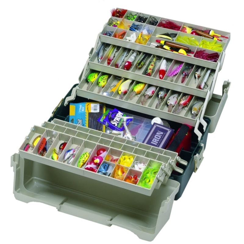 Plano Lg 6-Tray Tackle Box, 20-1/2x12-11/16x10-9/16