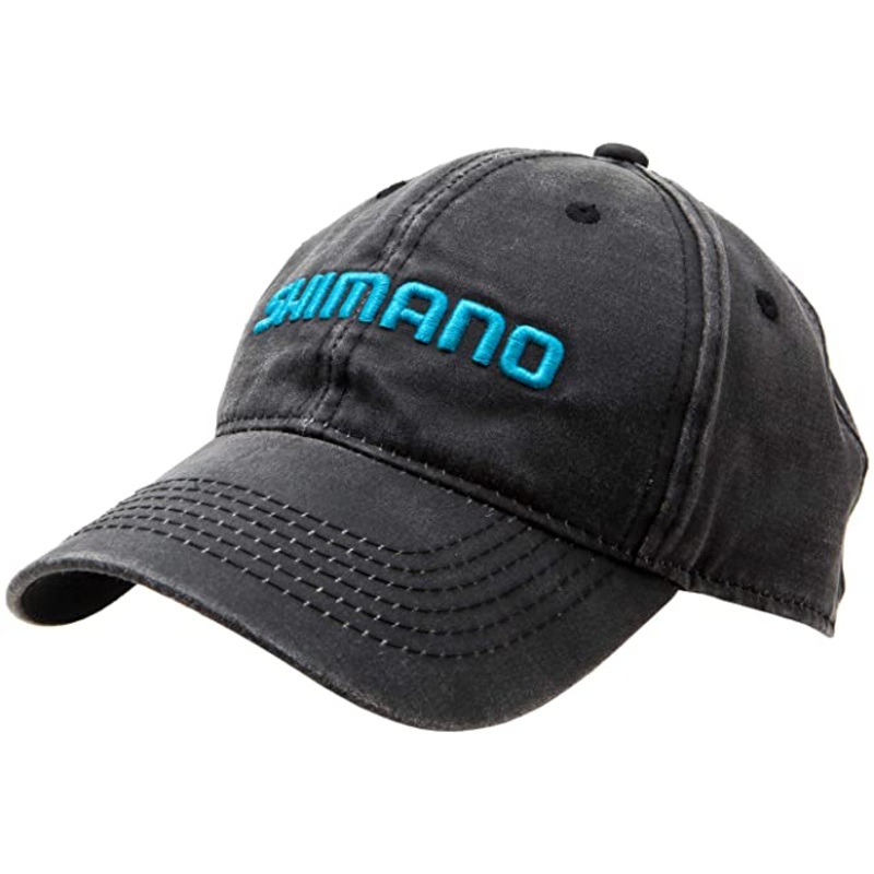 Shimano Vintage Style Fishing Cap, comfort, Black, OSFM