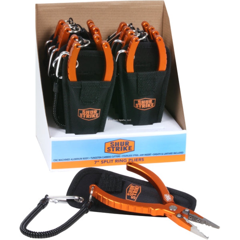 Shur Strike 7" Split Ring Plier w/Sheath Stainless Jaw Insert 1X