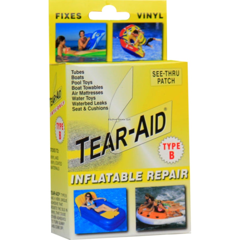 Tear-Aid Type B Inflatable Repair, Yellow Kit