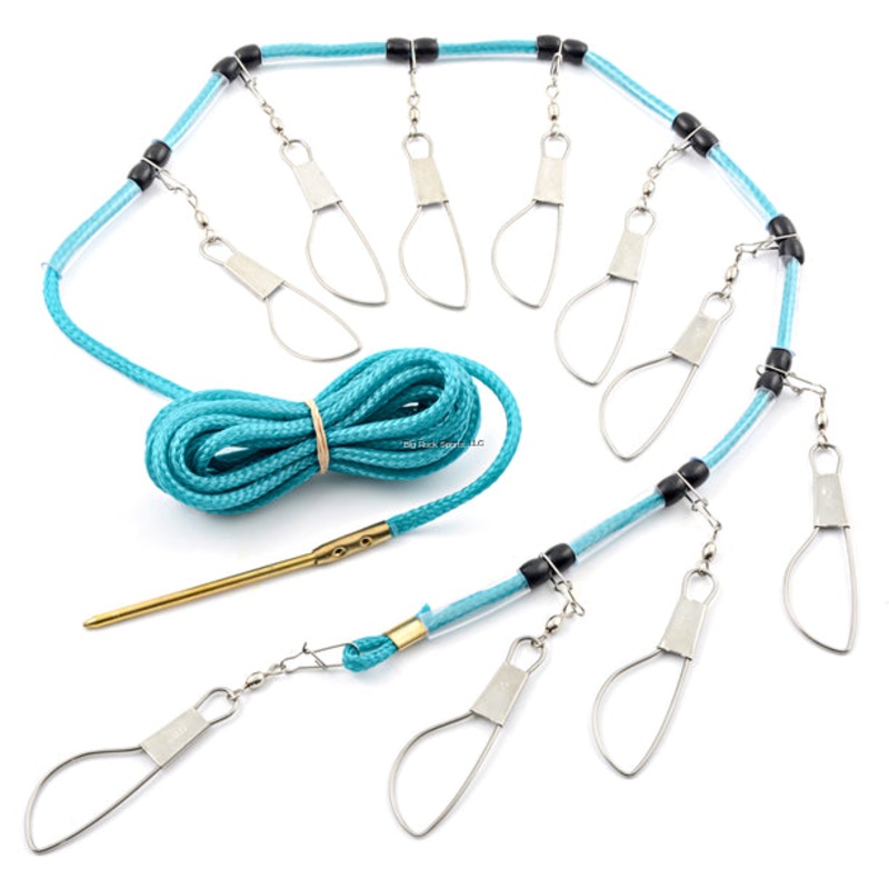 Hurricane HUR-62A 15' Fish Stringer w/10 SS Snaps
