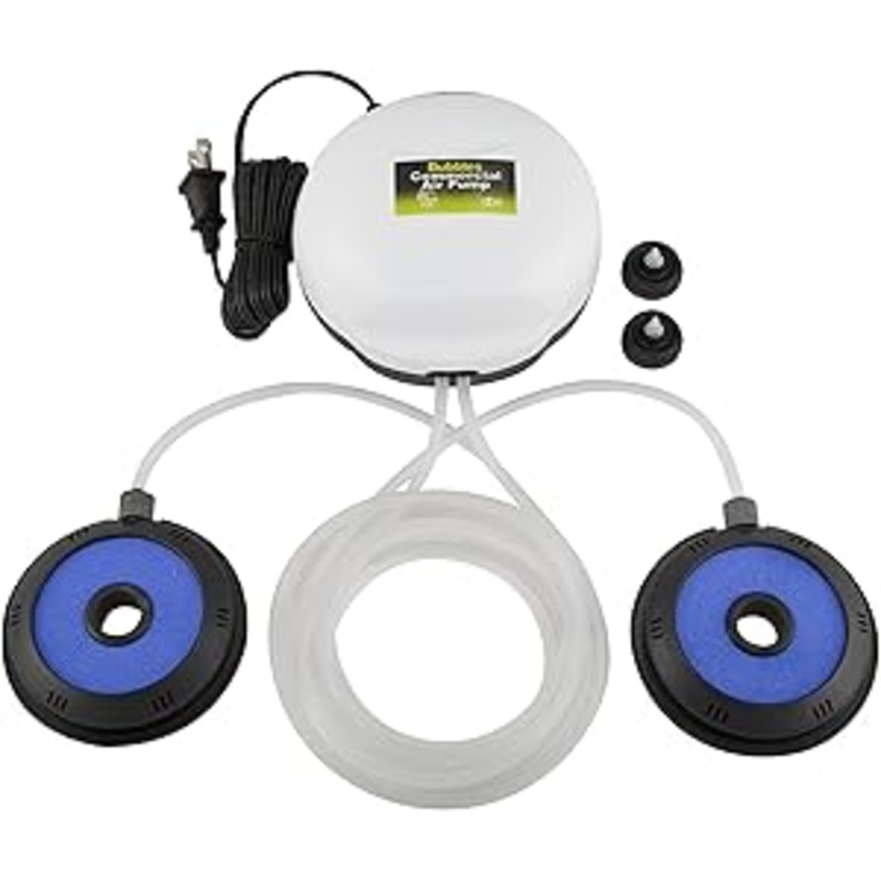 Marine Metal 110 Air Bubbles Commercial Pump 110V AC Aerates 100