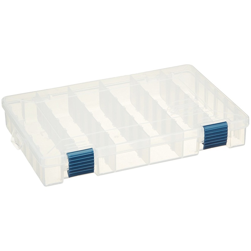Plano ProLatch Clear Plastic Adjustable Stowaway Tackle Storage Boxes