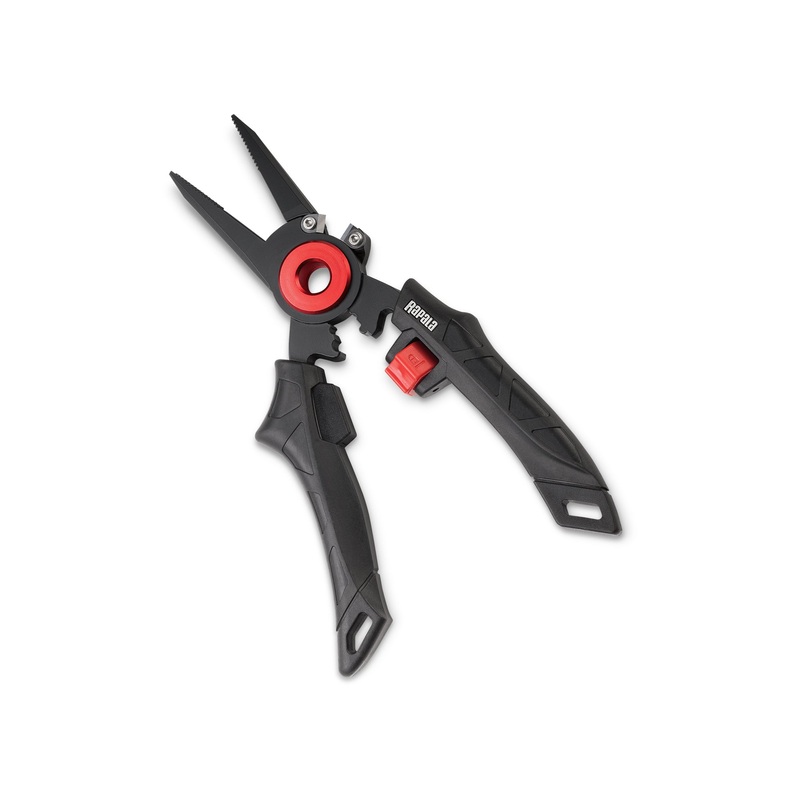 Rapala Elite Pliers 7", Mag Springs, Mag Lock, Carbide Cutters