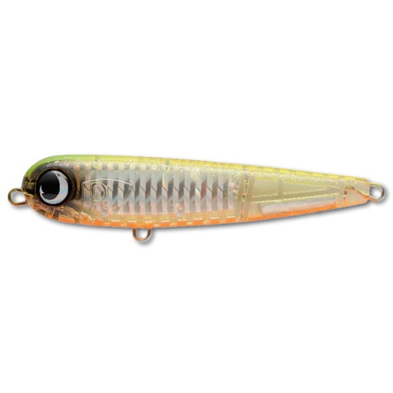 Jumprize Seabass Lure Popopen 95F #11 Reflector Chart Orange