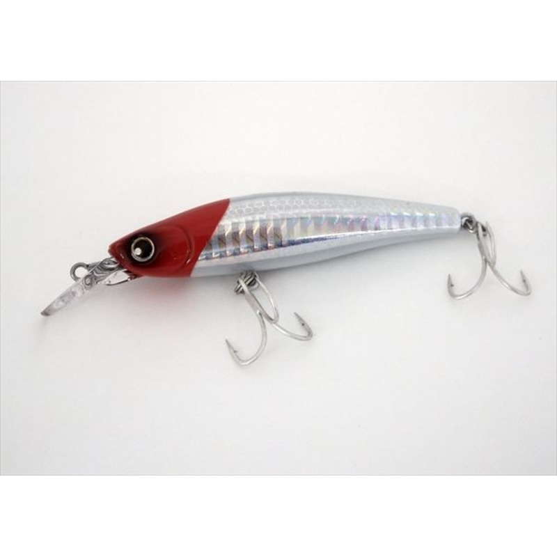 Longin Seabass Lure Heavy Rumble 80mm 28g #090T Hologram Red H