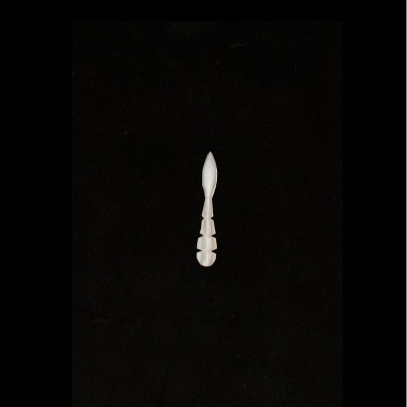 Thirty Four Worm Tadpole 1.6inch Ghost