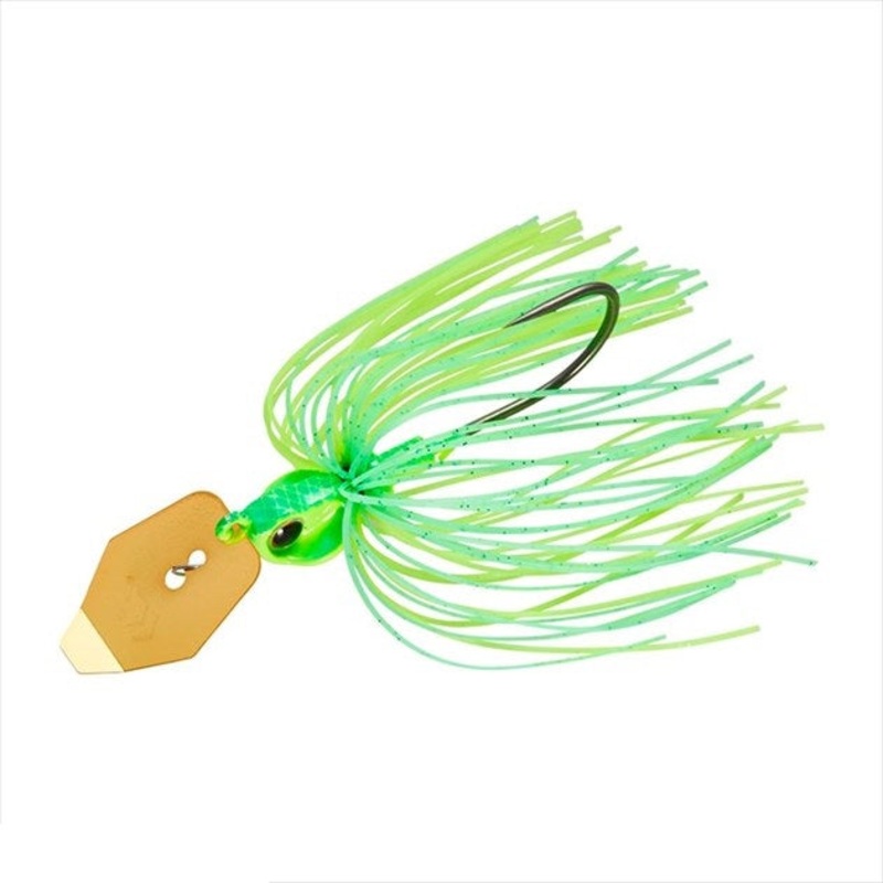 Daiwa Rubber Jig Rapids Blade 5/8oz Lime Chart