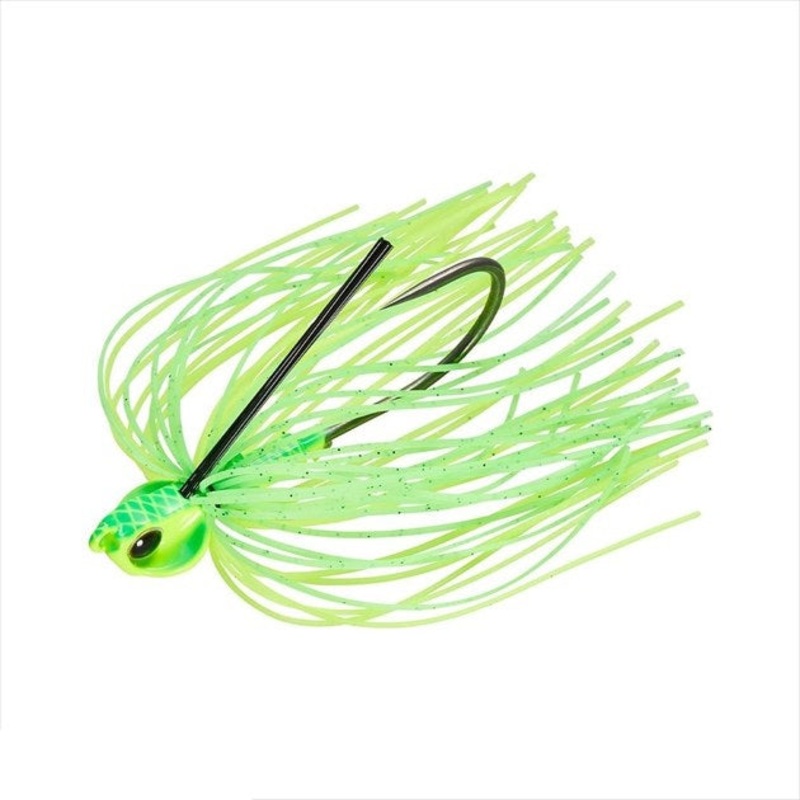 Daiwa Rubber Jig Rapids Swimmer 5/8oz Lime Chart
