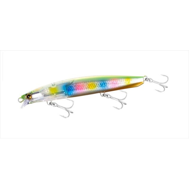 Shimano Nessa Hirame Minnow SR 130F Flash Boost XF-113U 007 F Chert Candy