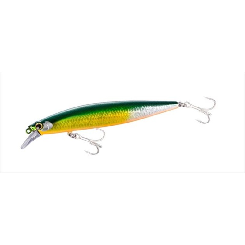 Shimano Seabass Lure XM-112R Exsence Silent Assassin 120F Jet Boost 011 N Green Gold