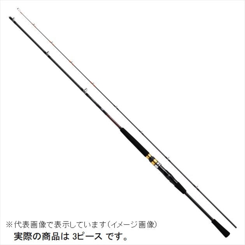 Daiwa Boat Rod Sea Flex 64 50-300/ N (Baitcasting 3 Piece)