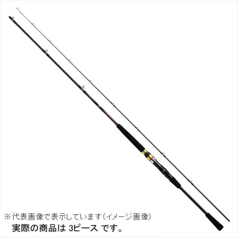 Daiwa Boat Rod Sea Flex 64 80-300/ N (Baitcasting 3 Piece)