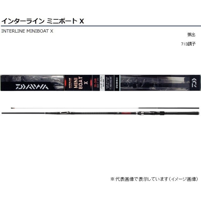 Daiwa Interline Mini Boat X 20-360 (Baitcasting 3 Piece)
