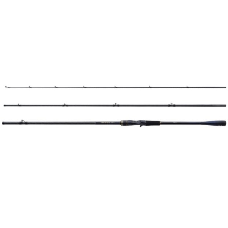 Shiamno Seabass Rod Nessa XR B104M+ (Baitcasting 3 Piece)