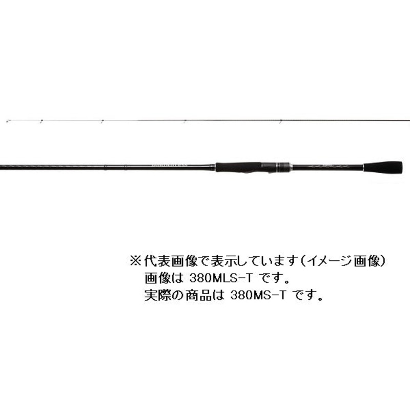 Shimano Salt Lure Rod Borderless 380MS-T (Spinning 4 Piece)