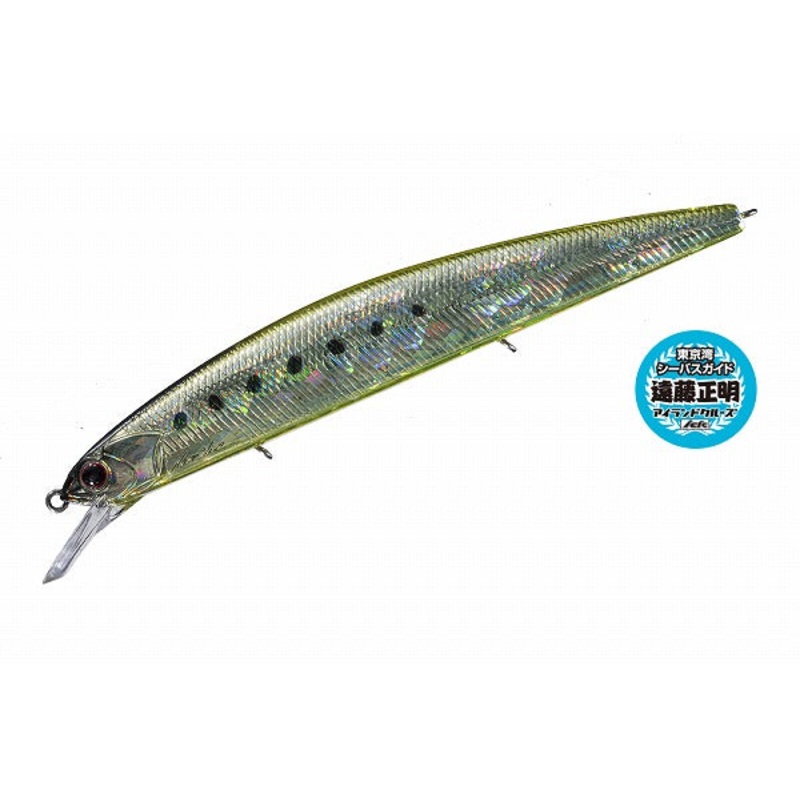 O.S.P Seabass Lure Rudra 130S Icle Oily Clear Bait