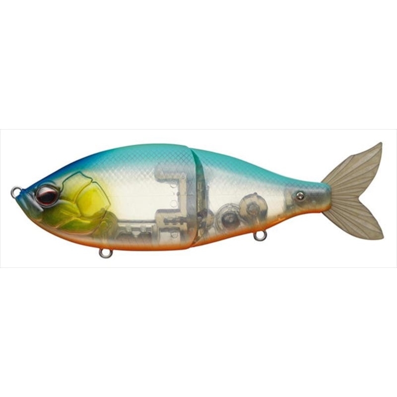 Evergreen Seabass Lure ES Flat Floating #837 Hitman Blue Flash