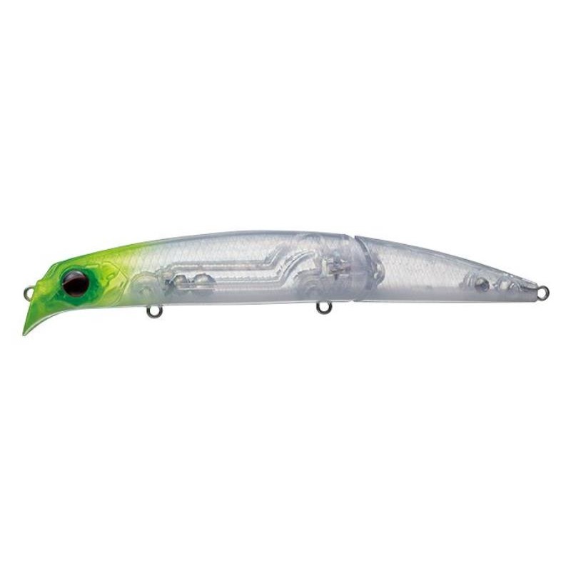 Evergreen Seabass Lure Stream Demon 170J #768 Chart Head Clear