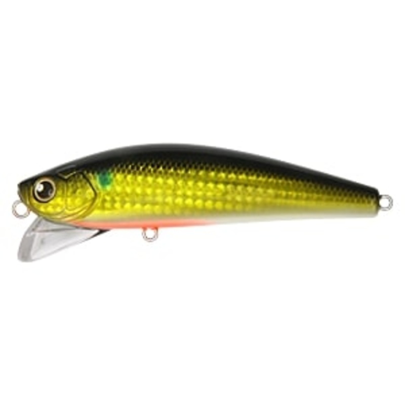 Longin Seabass Lure Wakey Boo sinking 112mm 37g #071LN Gold Bora (lens
