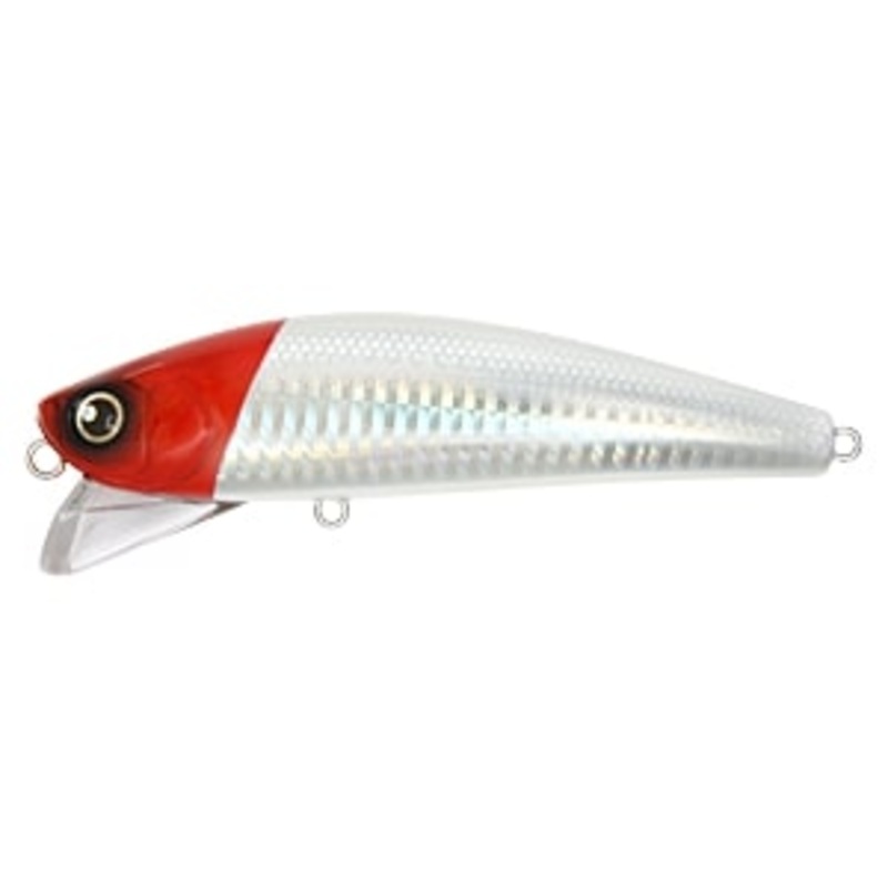 Longin Seabass Lure Wakey Boo sinking 112mm 37g #090T Hologram Red H