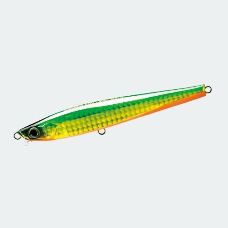 Duel Seabass Lure Hardcore Heavy Shot (S) 125mm HGGR Gold Green